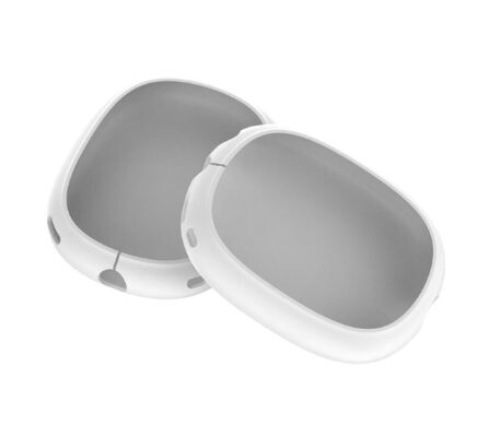Kryty na slúchadlá Apple AirPods Max - Biele, silikónové