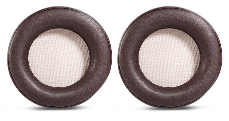 Náhradné náušníky pre slúchadlá Corsair Virtuoso RGB, RGB SE a RGB XT - Hnedé, kožené