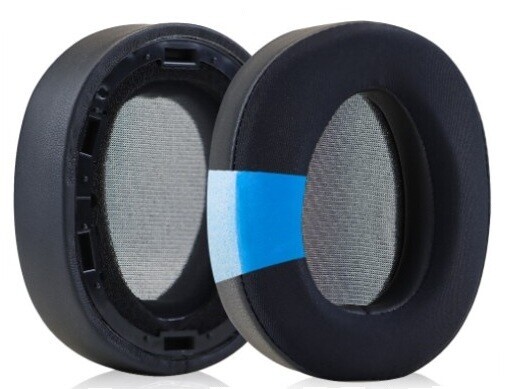 Náhradné náušníky pre slúchadlá Sony MDR-100ABN, WH-H900N - Čierne, s chladivým gélom