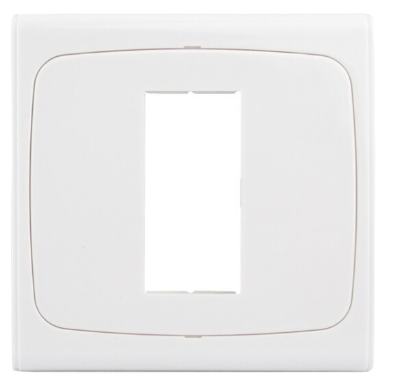 Rámček s adaptérom pre obdĺžnikové konektory