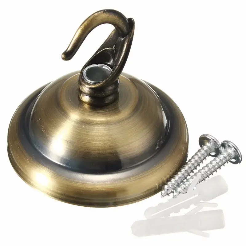 Baldachýn s háčikom, priemer 55mm, bronzový