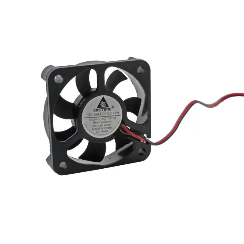 Ventilátor 50x50x10mm, 12V DC