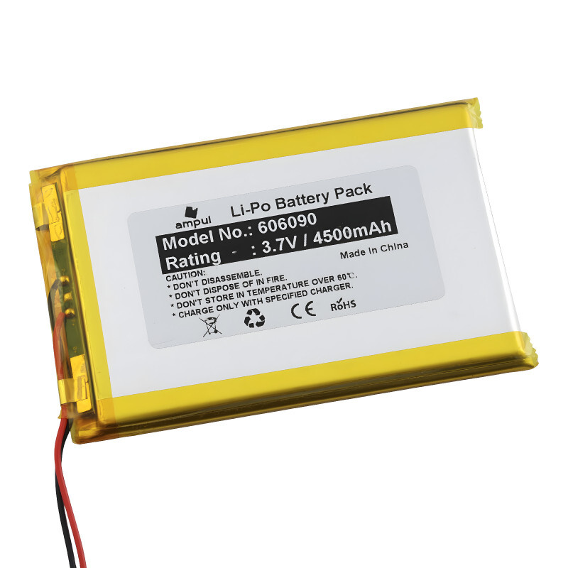 Li-Pol batéria 4500mAh, 3.7V, 606090