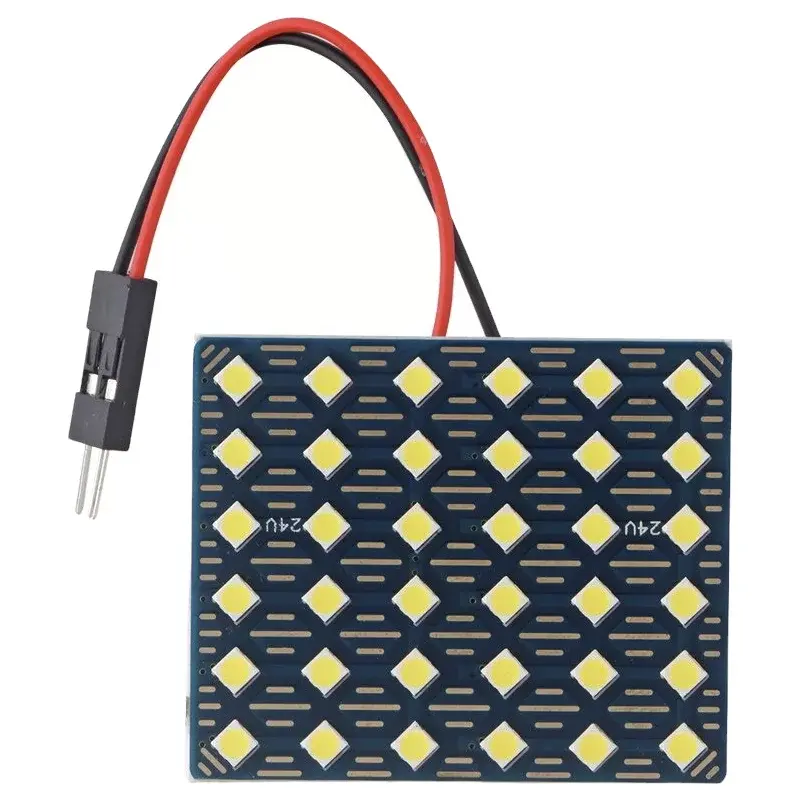 LED Panel 36x3030 SMD, 48x40mm, T10, SUFIT - Biely, 24 V AC/DC