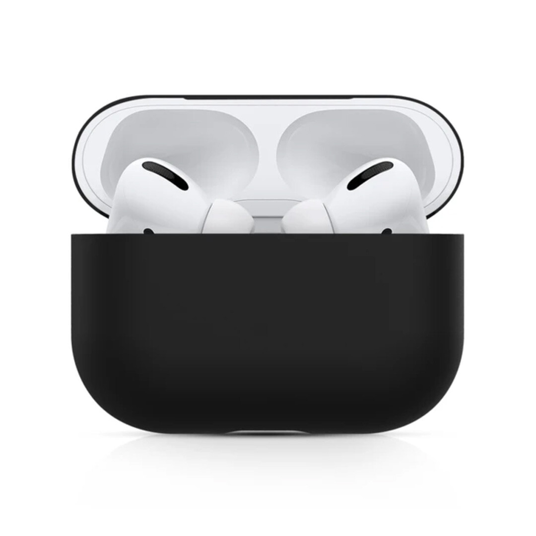 Silikónový obal na AirPods Pro - Čierny