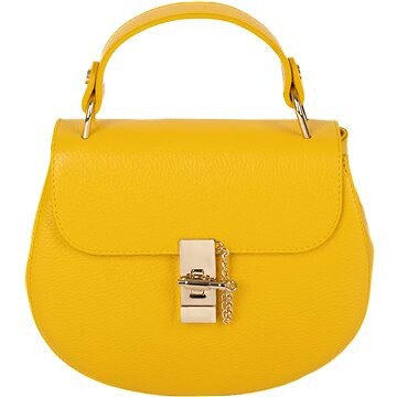 SEGALI Kožená kabelka Lisa žltá