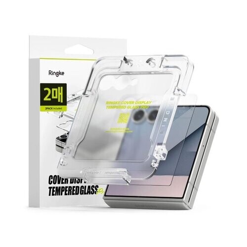 Ochranné sklo Ringke Samsung Galaxy Z Flip 7, na vonkajší displej - transparentné (2ks v balení)