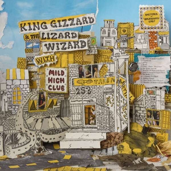 King Gizzard & The Lizard Wizard, SKETCHES OF BRUNSWICK EAST, CD