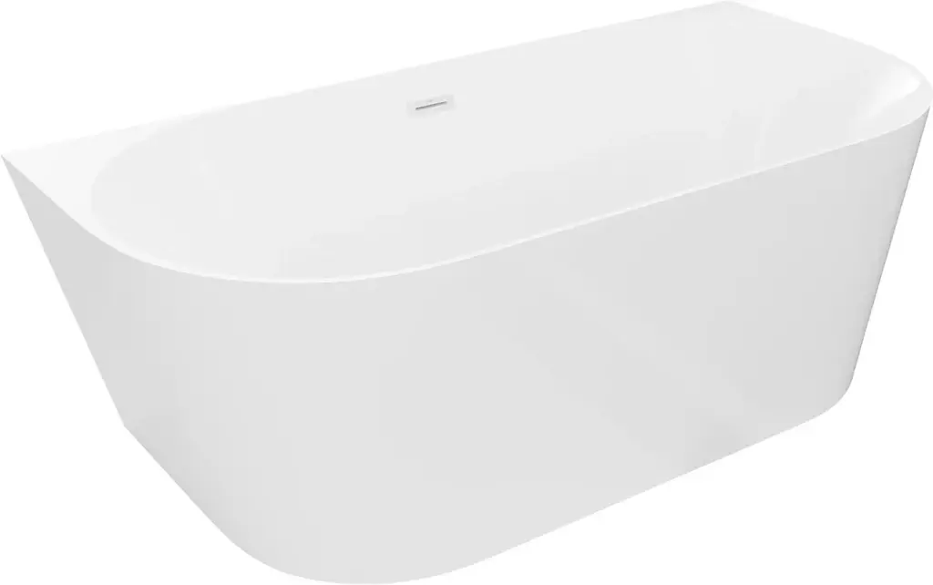 MEXEN - OVAL SLIM voľne stojaca vaňa 170x80, biela bez krytky prepadu a zátky 52661708000-SS