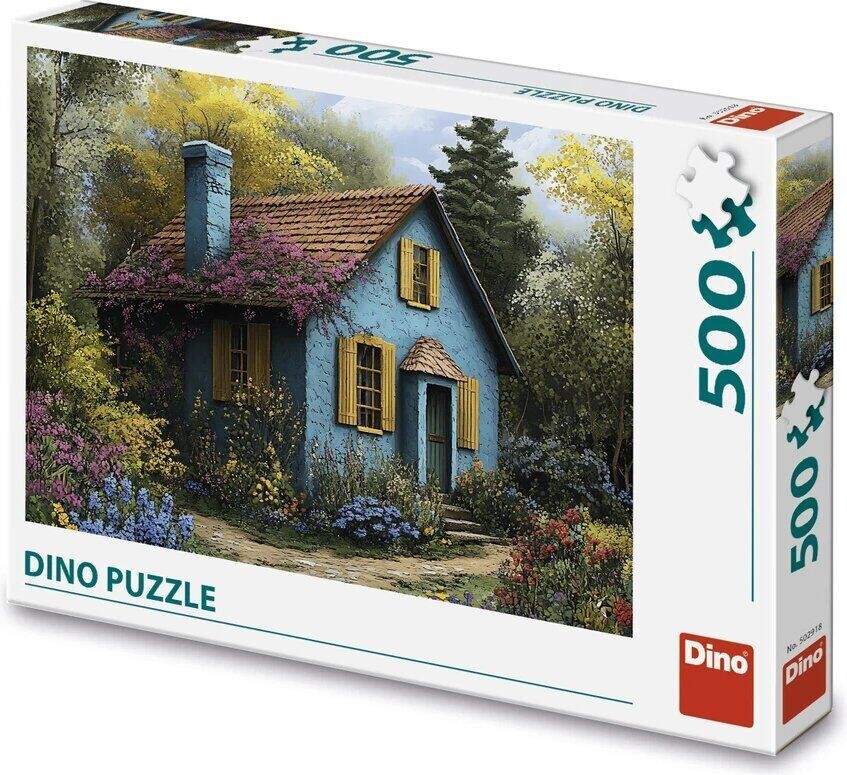 Dino Modrý domček Puzzle 500 dielikov