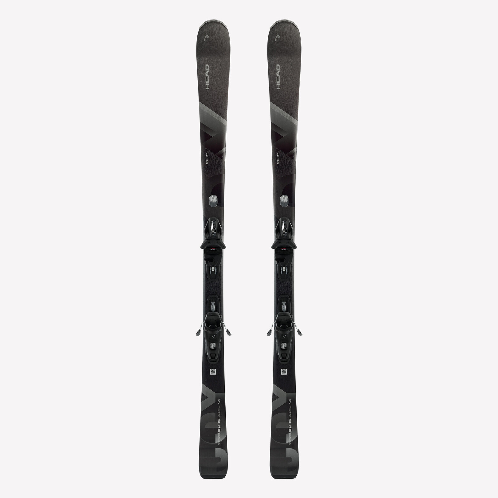 HEAD Real Joy dámske zjazdové lyže s viazaním sivé