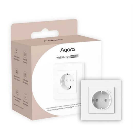 Aqara Smart Home Podomietková zásuvka H2 EU WP-P01D