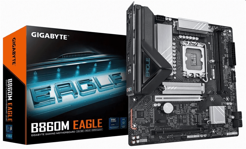 Gigabyte B860M EAGLE, Intel B860, LGA1851, 2xDDR5, mATX B860M EAGLE