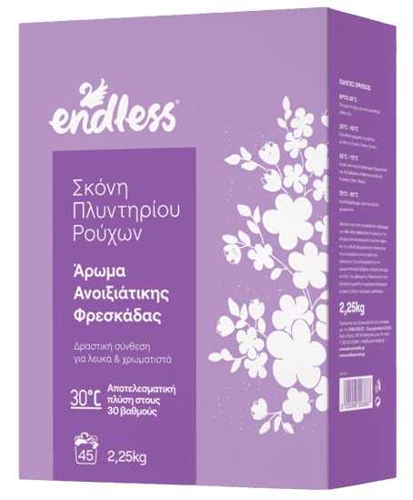 ENDLESS - Prací prášok (spring fresh, 2,25 kg)