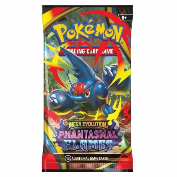 Nintendo Pokémon Mega Evolution Phantasmal Flames Booster