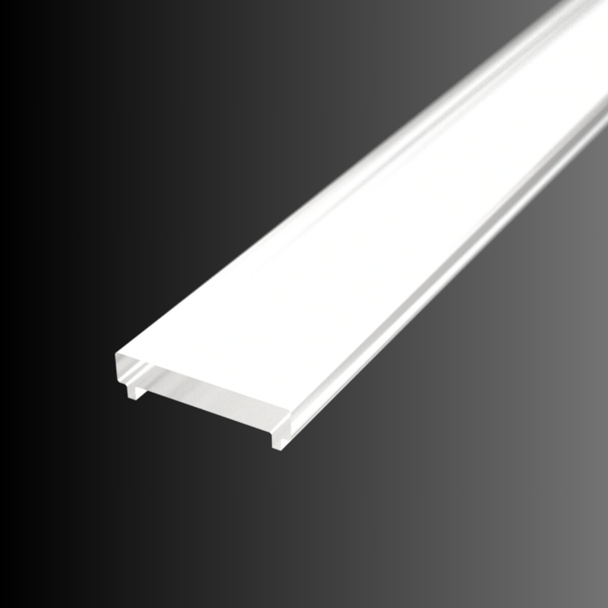 LED Solution Difúzor pre pochôdzny profil V23 Vyberte variantu a dĺžku: Mliečný difúzor 1m LP404-MILKC-1M