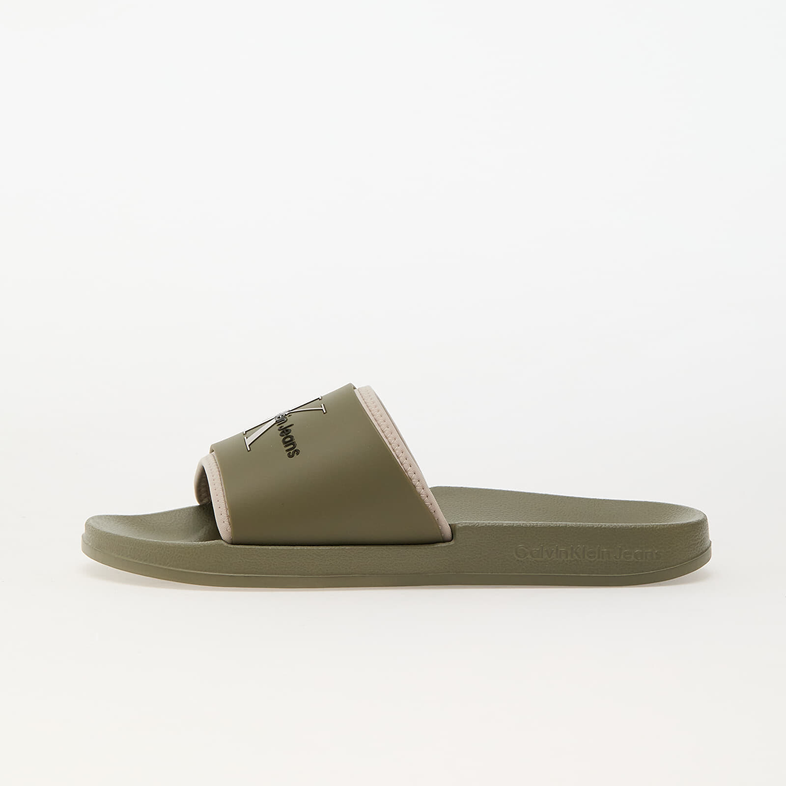 Tenisky Calvin Klein Jeans Slide Rubber Neopren Green EUR 45