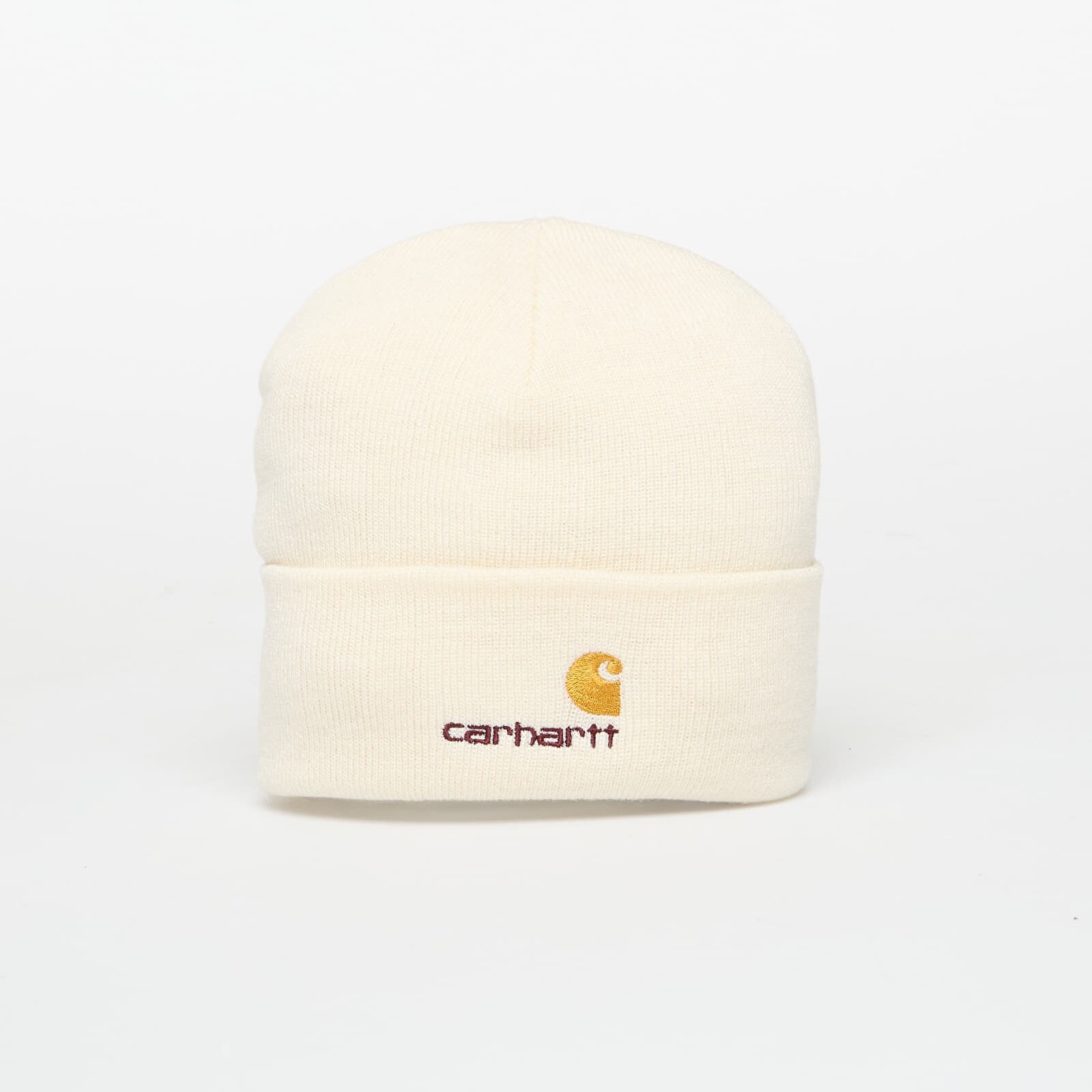 Čiapka Carhartt WIP American Script Beanie Natural Universal