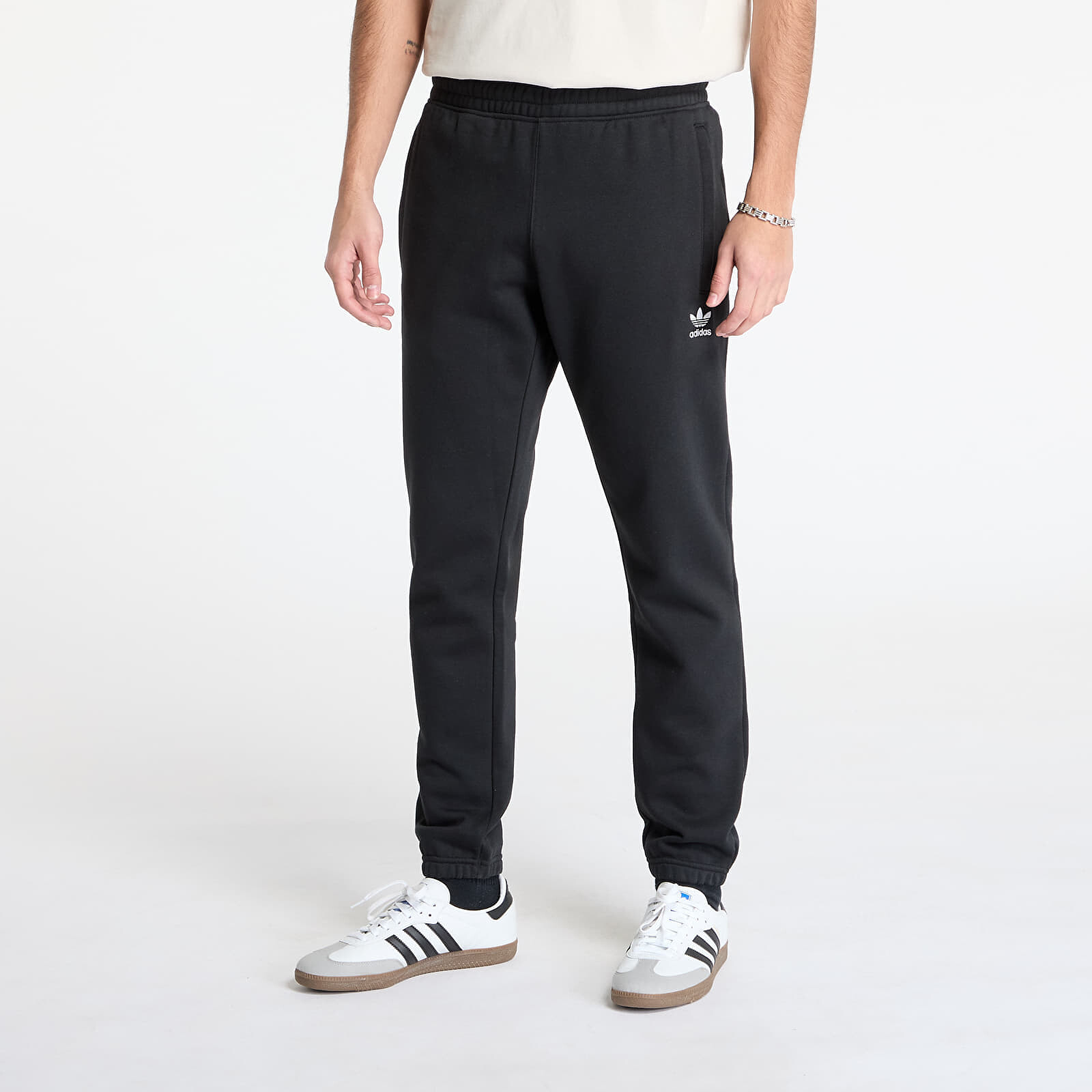 Tepláky adidas Trefoil Essentials Pants Black L