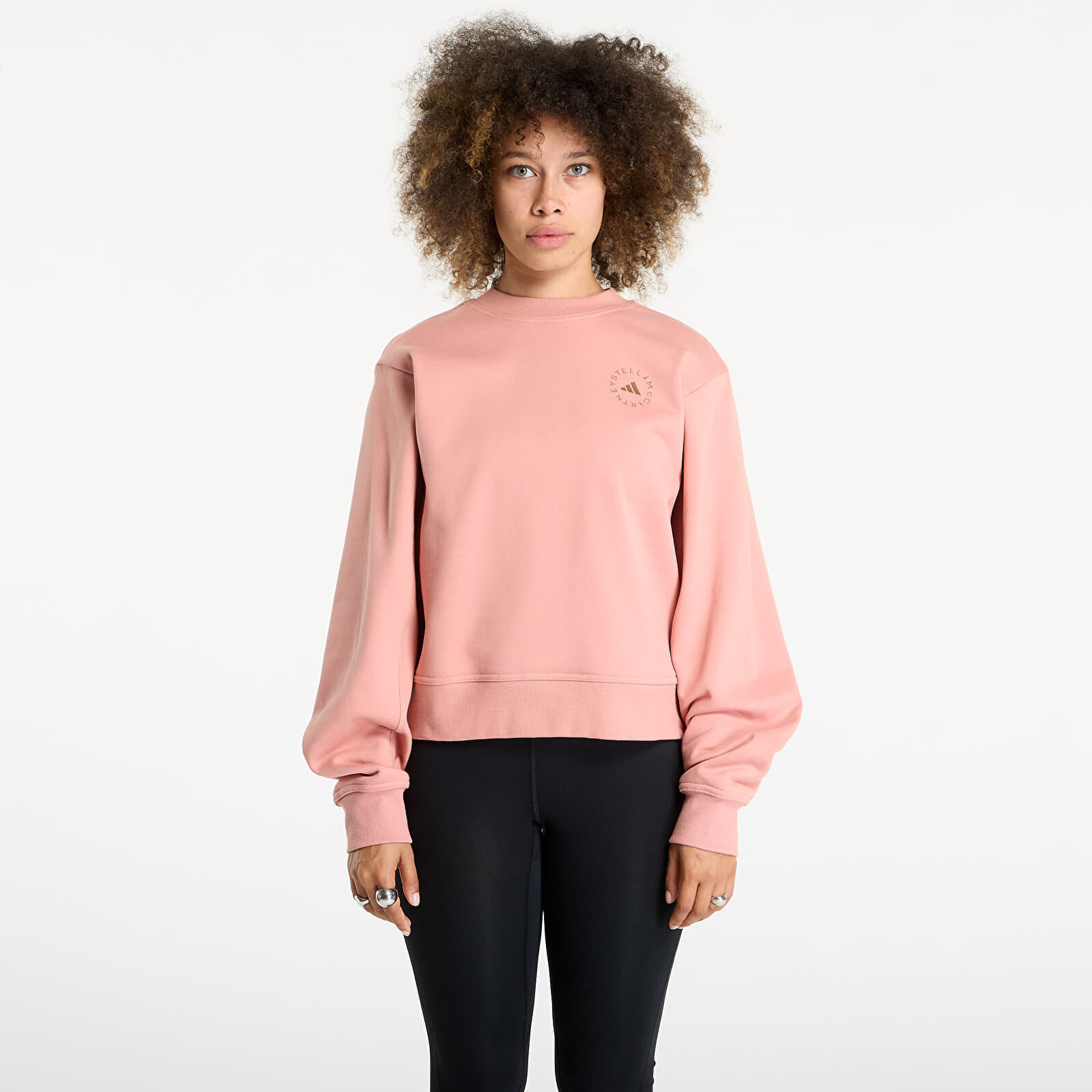 Mikina adidas by Stella McCartney Regular Sweatshirt Light Rosewood XS