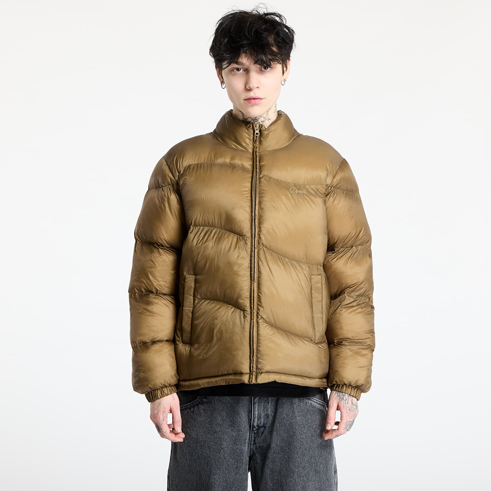 Bunda DIME Classic Ripstop Puffer UNISEX Gold S