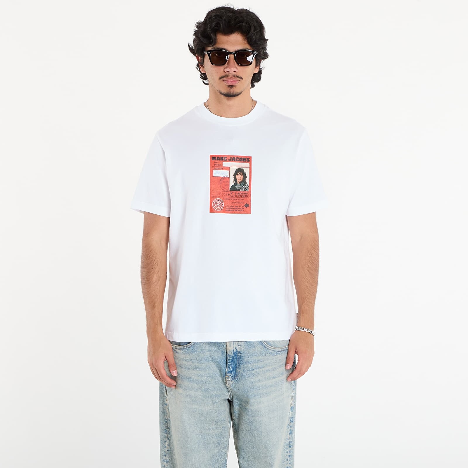 Tričko A.P.C. x Marc Jacobs UNISEX T-Shirt Blanc M