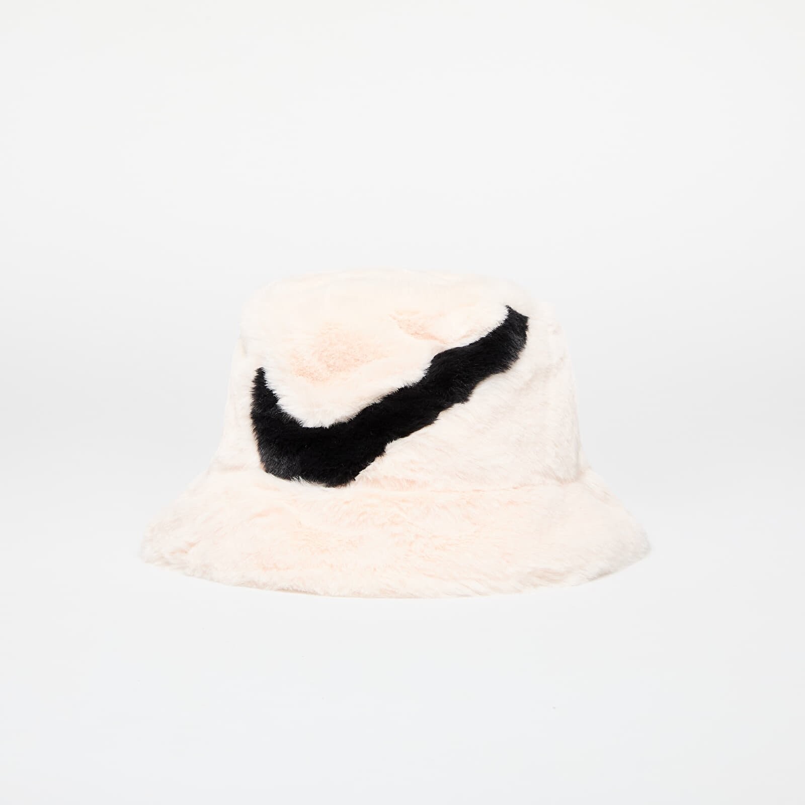 Klobúk Nike Apex Faux Fur Swoosh Bucket Guava Ice/ Black M