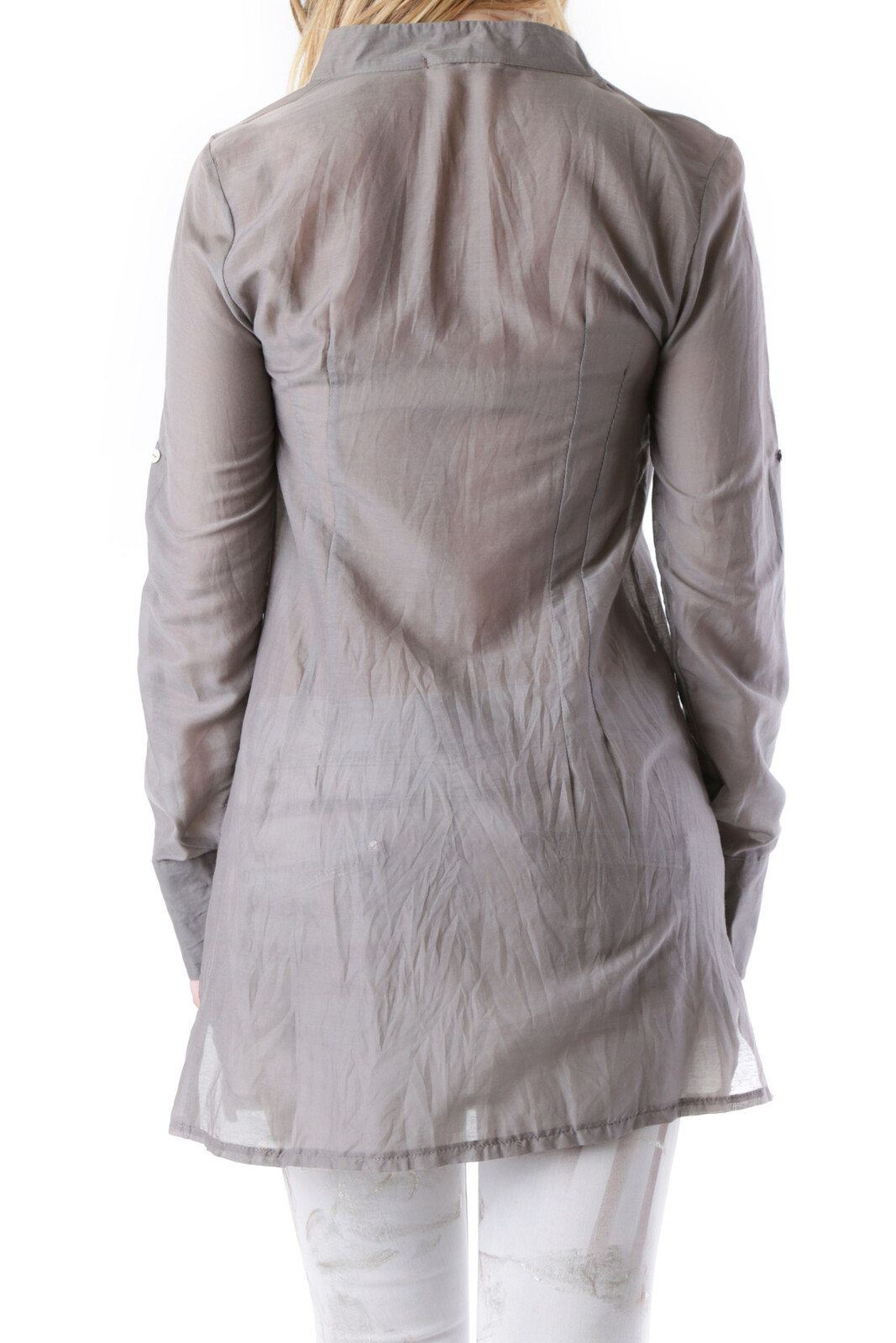 Priesvitná dámska blúzka