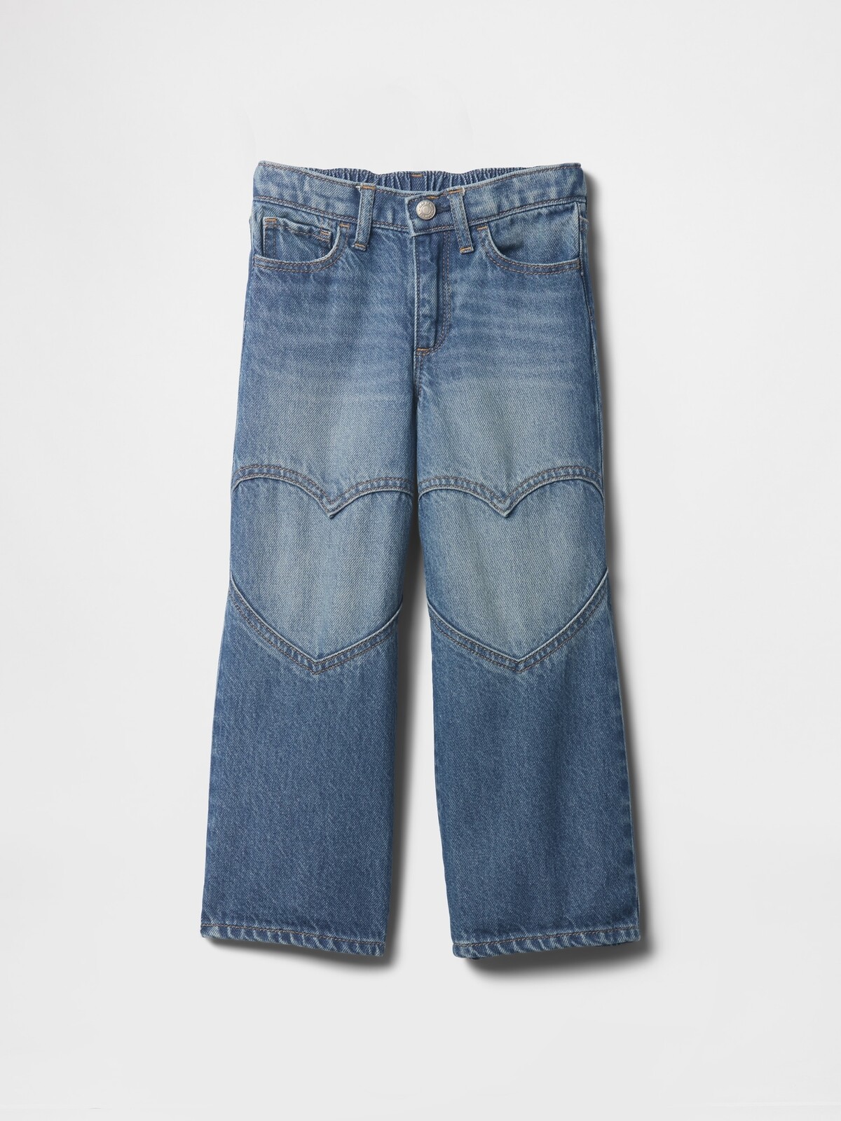 GAP Baby Jeans Wide Heart - Dievčenské