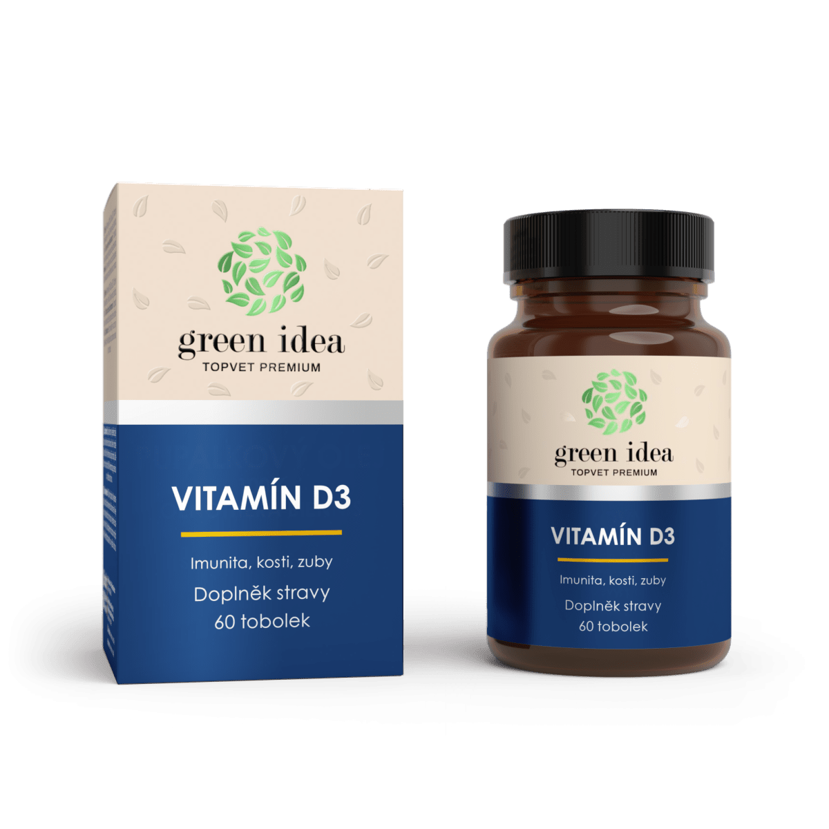 Vitamín D3 – kapsuly 60 ks – Green idea