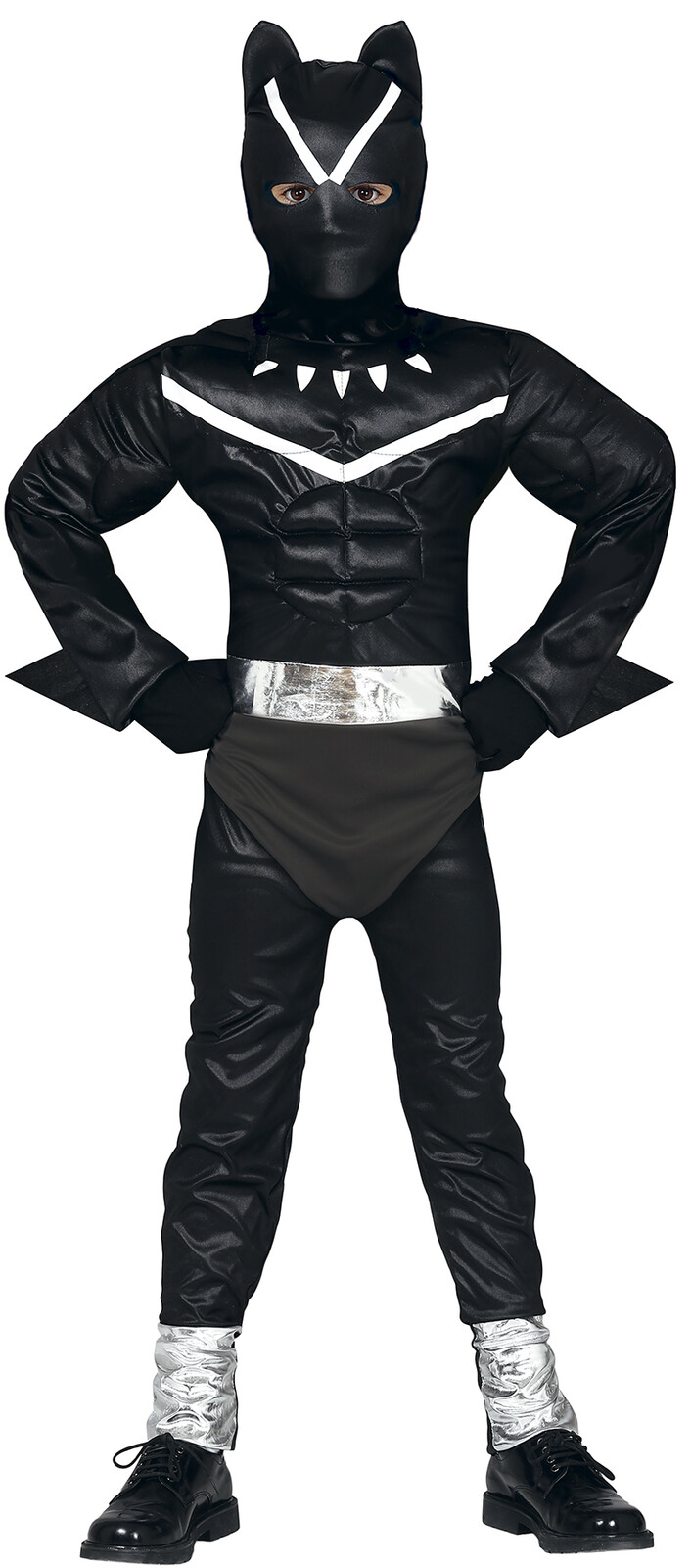 Guirca Detský kostým - Čierny Panter Veľkosť - deti: M: 115-123 cm