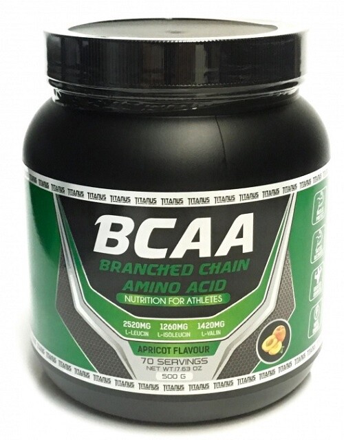 Titánus bcaa 2:1:1 500 g - jablko