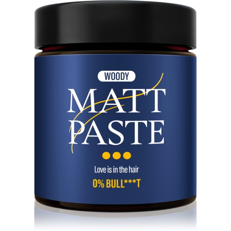 Steve's Hair Paste Strong zmatňujúca stylingová pasta Woody 90 g