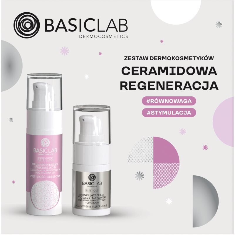 BasicLab Dermocosmetics Ceramide Regeneration darčeková sada pre regeneráciu pleti