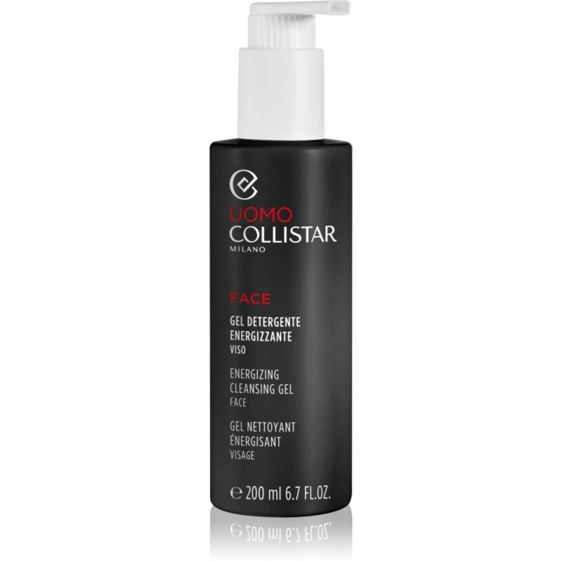 Collistar Uomo Energizing Cleansing Gel Face energizujúci čistiaci gél na tvár 200 ml