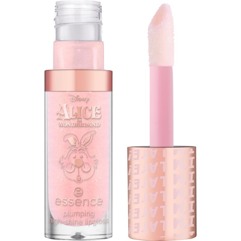 essence Disney Alice in Wonderland lesk na pery so zväčšujúcim efektom odtieň 02 Purrfect Smile 4 ml
