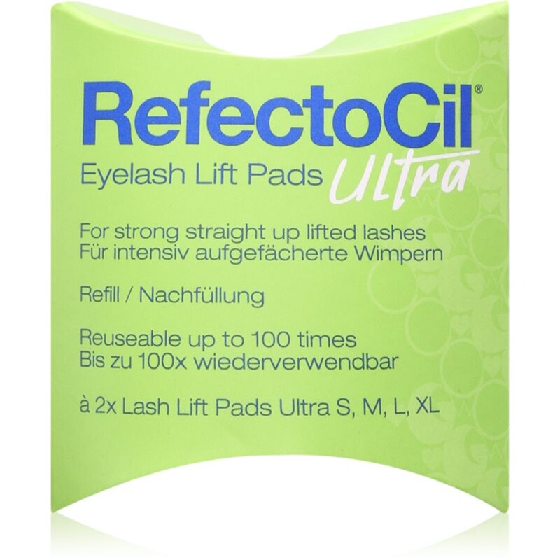 RefectoCil Eyelash Lift Pads Ultra opakovane použiteľné vankúšiky na oči na lifting a lamináciu mihalníc 100 ks