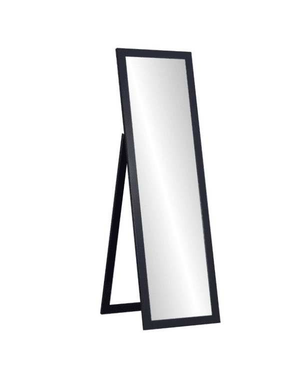 Elvisia Zrkadlo STELA | čierna 170 x 50 cm