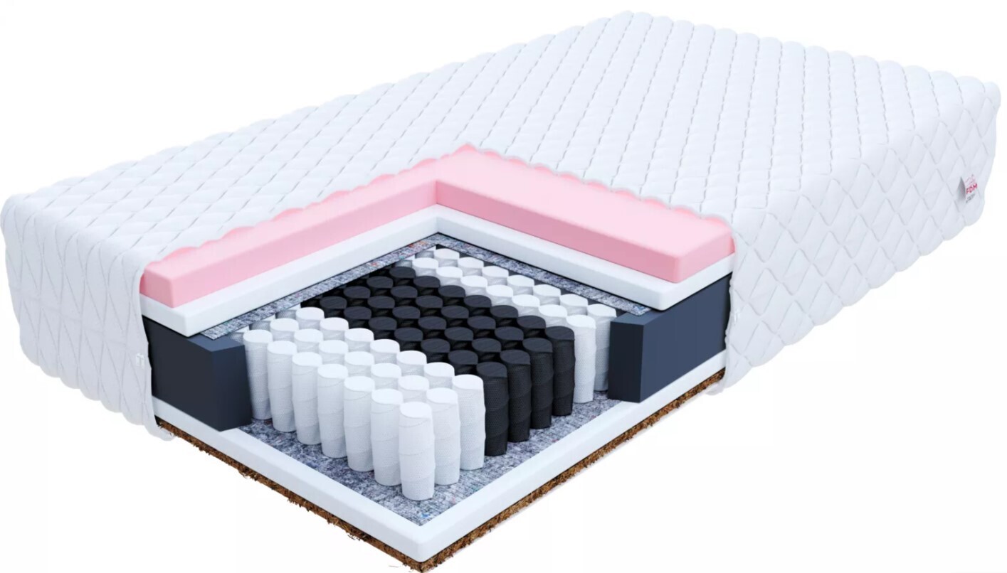 FDM Taštičkový matrac VIGO Silvercare | 100 x 200 cm