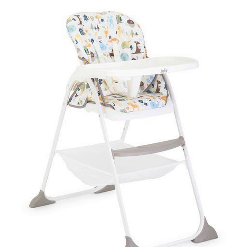 Joie DETSKÁ JEDÁLENSKÁ STOLIČKA, viacfarebná, biela