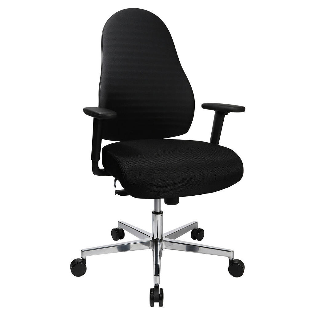 Dieter Knoll OTOČNÁ STOLIČKA, tkaná textília, čierna