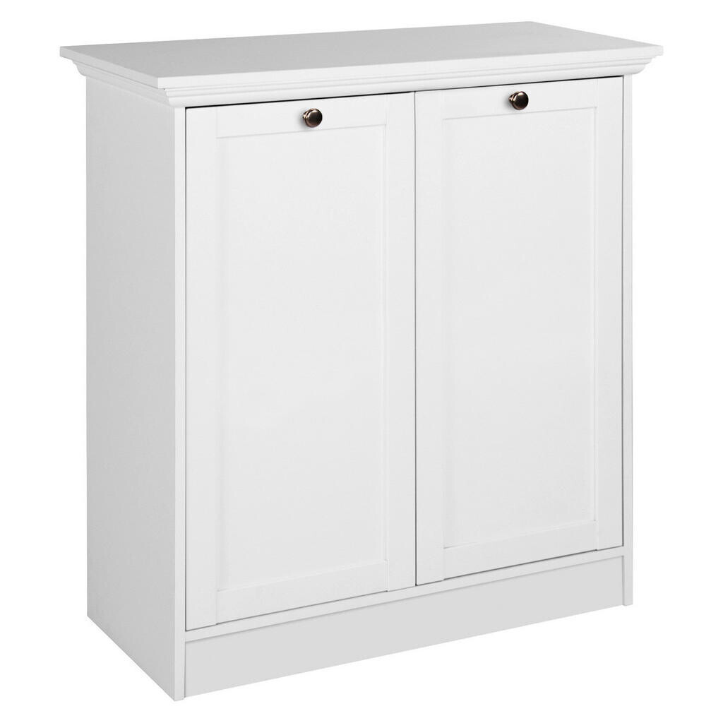 Carryhome KOMODA, biela, 80/90/35 cm