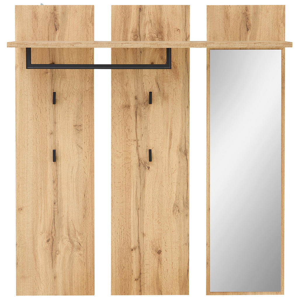 Xora VEŠIAKOVÝ PANEL, farba duba, 120/130/30 cm