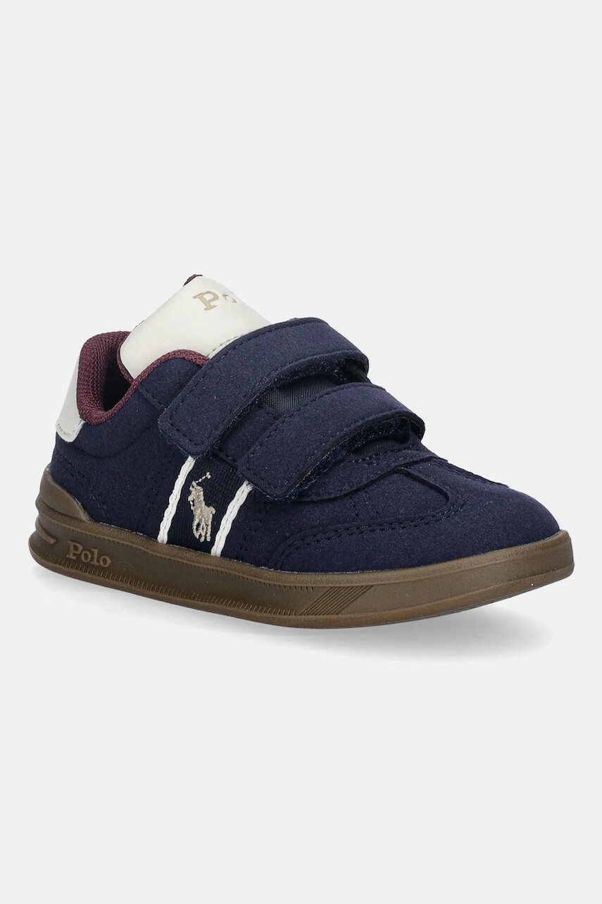 Detské tenisky Polo Ralph Lauren HERITAGE COURT III T-TOE EZ tmavomodrá farba, RL03358411