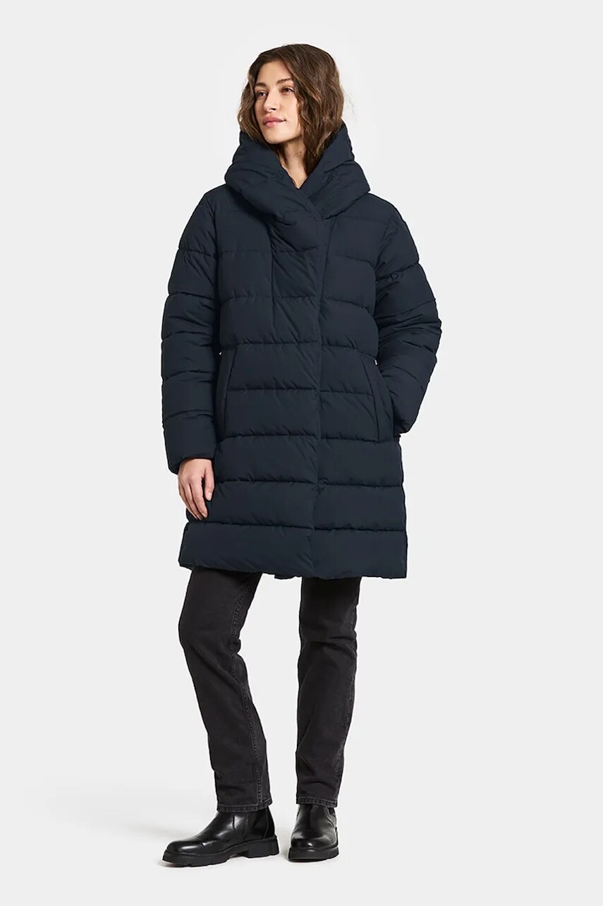 Bunda Didriksons NELLA tmavomodrá farba, zimná, 505931