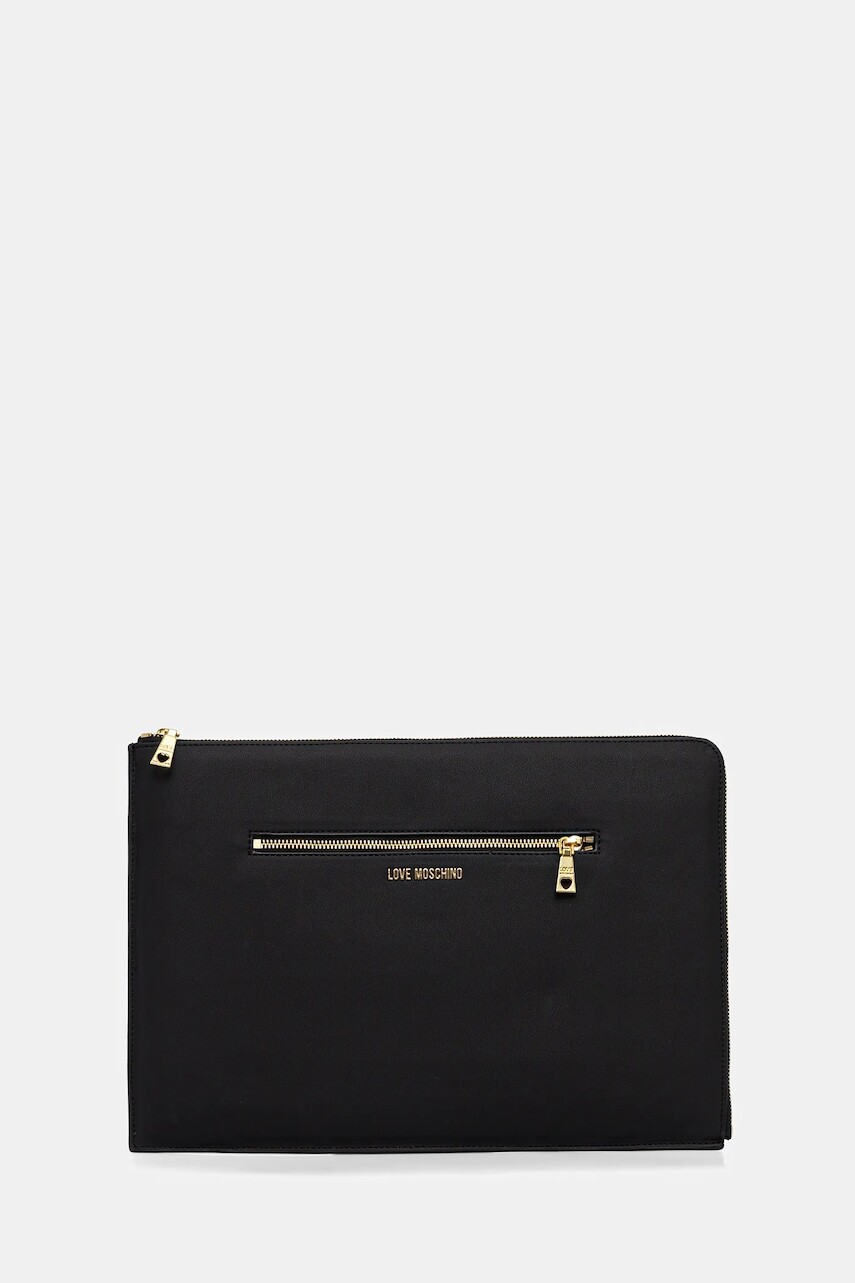 Obal na notebook Love Moschino čierna farba, JC5688PP0NKD0000