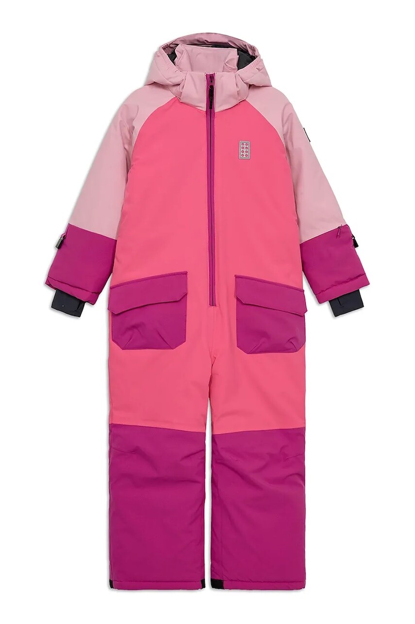 Detský overal Lego LWJAZ 810 ružová farba, 11010983