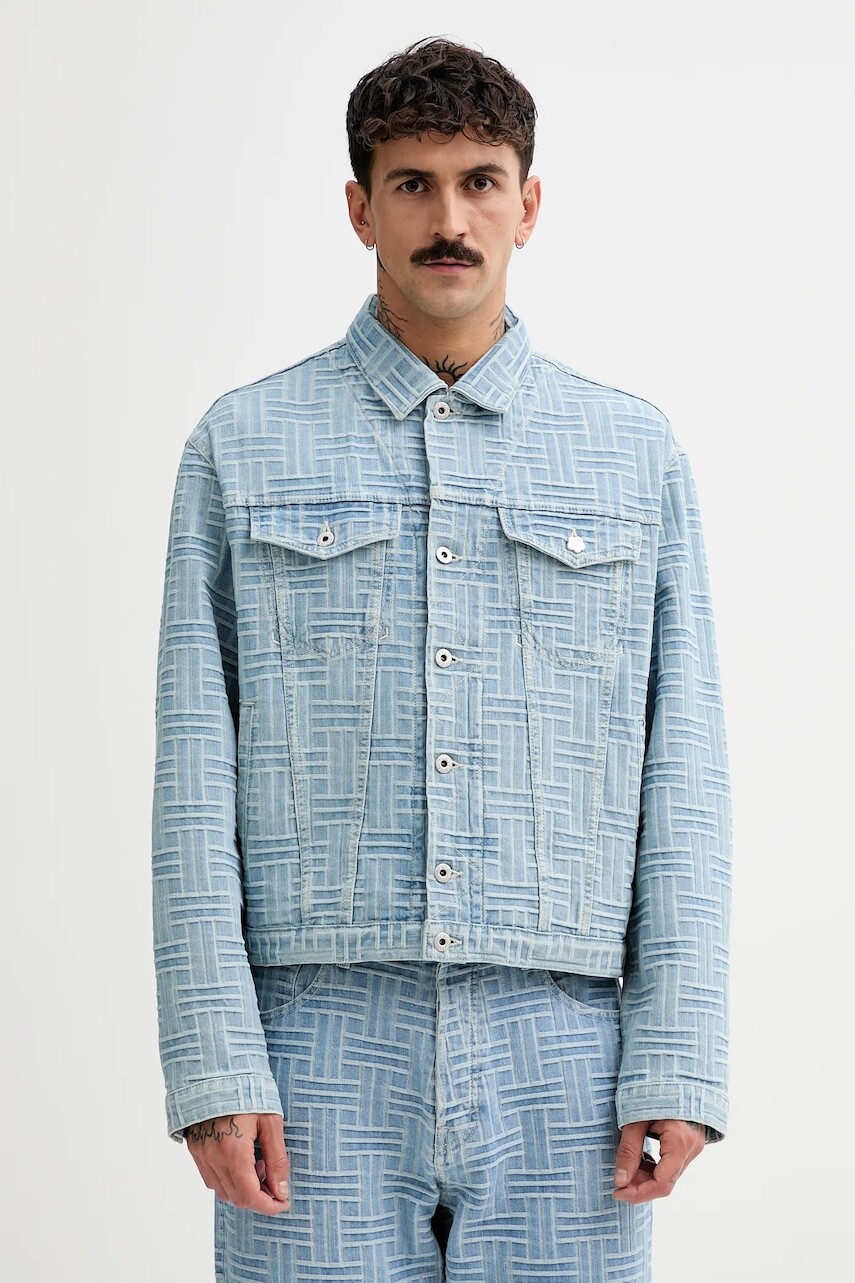 Rifľová bunda Kenzo prechodná, FF55DV3026J4.DB