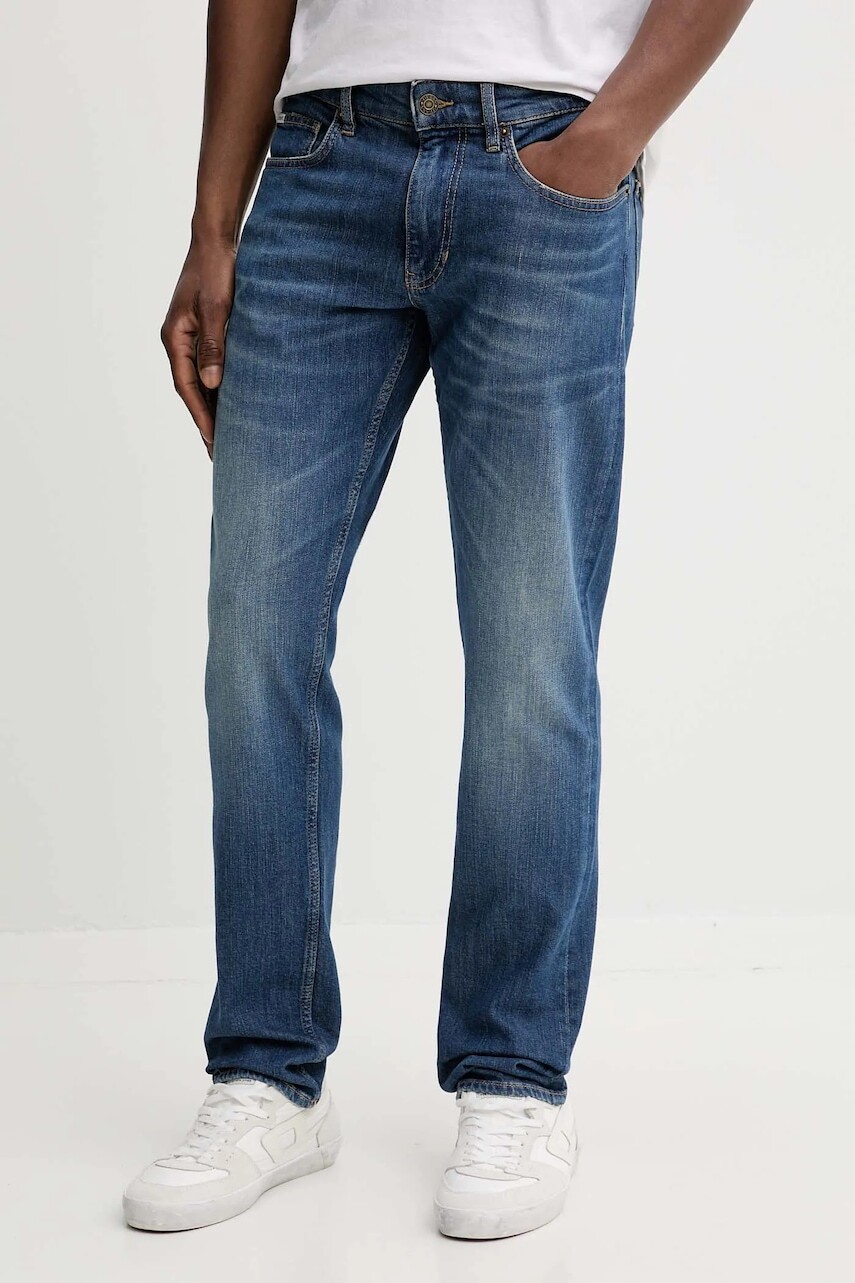 Rifle Guess Jeans modrá farba, M5BA1C D002C