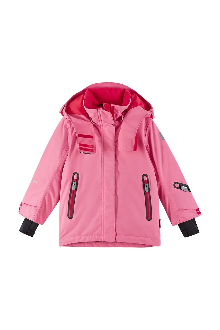 Detská bunda Reima Kiiruna ružová farba, 5100084A